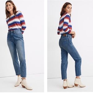 NWT Madewell The Mom Jeans